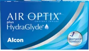 AIR OPTIX plus HydraGlyde 月棄